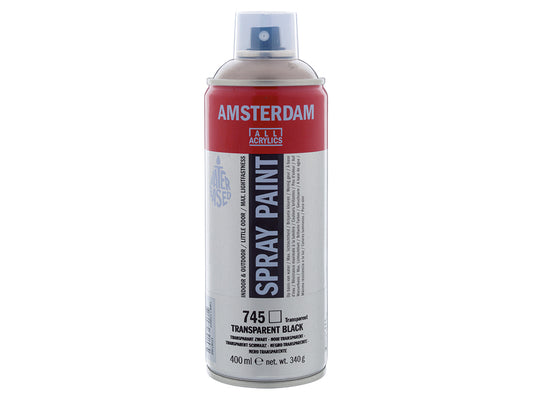 Amsterdam Spray 400ml – 745 Transparent black