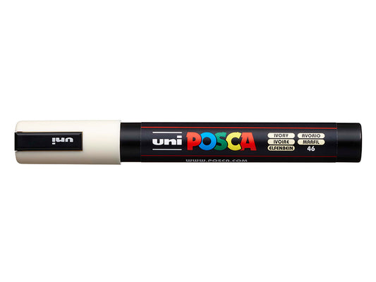 Uni POSCA PC-5M – Medium1,8-2,5mm – 46 Ivory