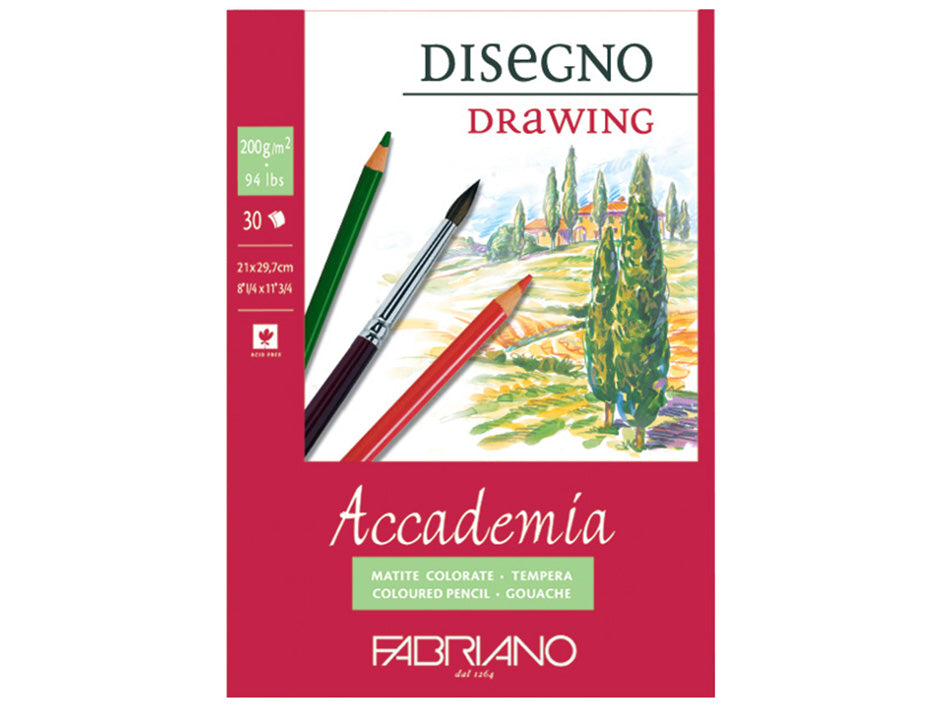 Fabriano Accademia Drawing 200G A2 – 30 ark