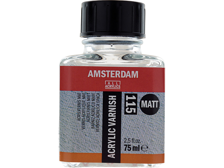 Amsterdam Acrylic Varnish Matt 115 – 75ml