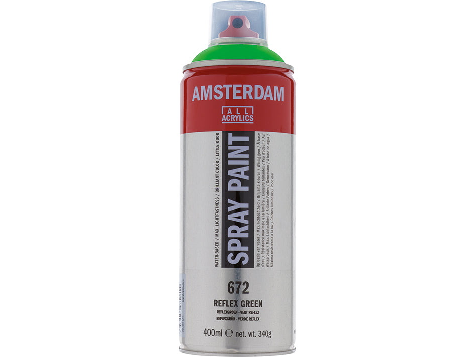 Amsterdam Spray 400ml – 672 Reflex green