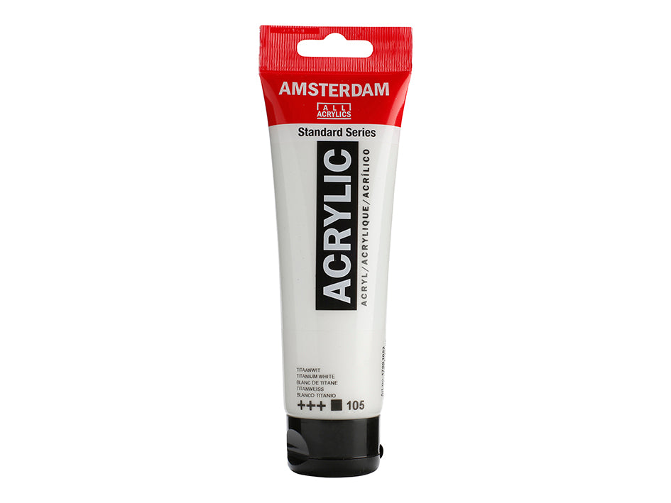Amsterdam Standard 120ml – 105 Titanium white