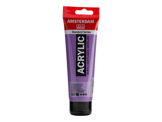 Amsterdam Standard 120ml – 507 Ultramarine violet