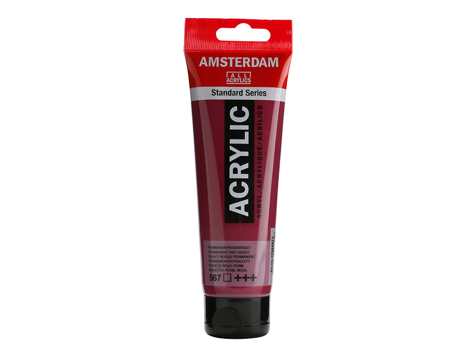 Amsterdam Standard 120ml – 567 Permanent red violet