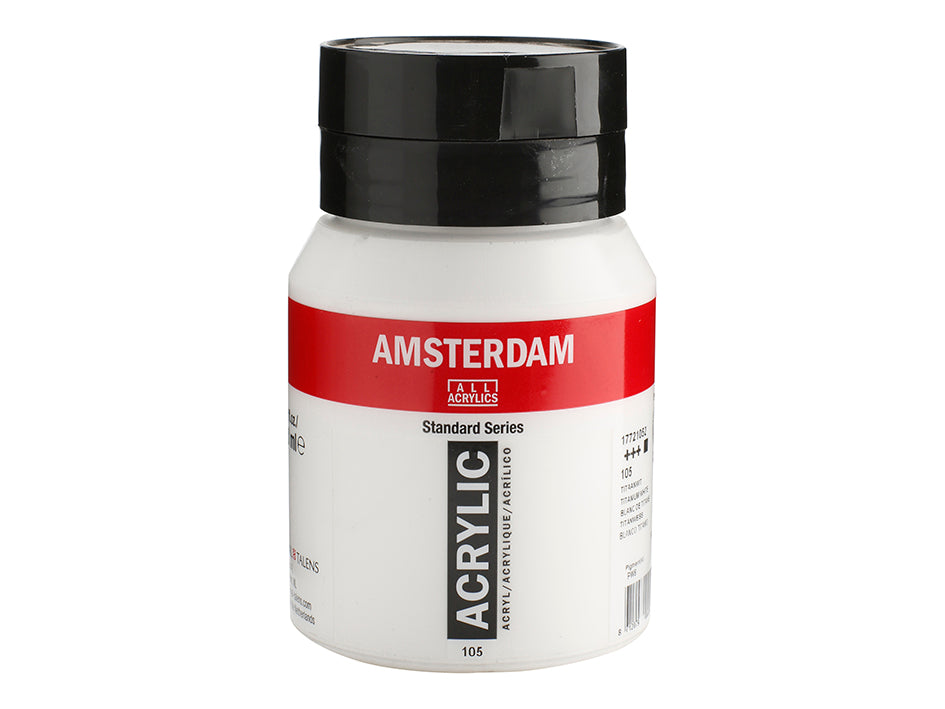 Amsterdam Standard 500ml – 105 Titanium white