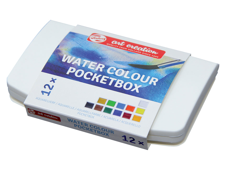 Art Creation Water Colour Pocketbox 12 pans