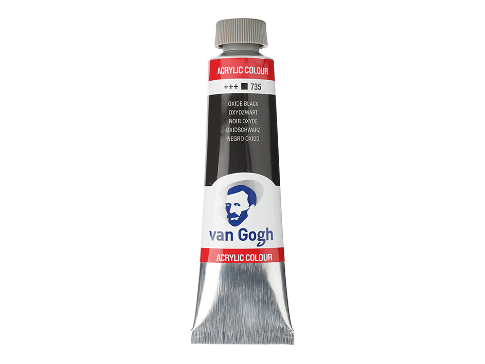 Van Gogh Akryl 40ml – 735 Oxide black