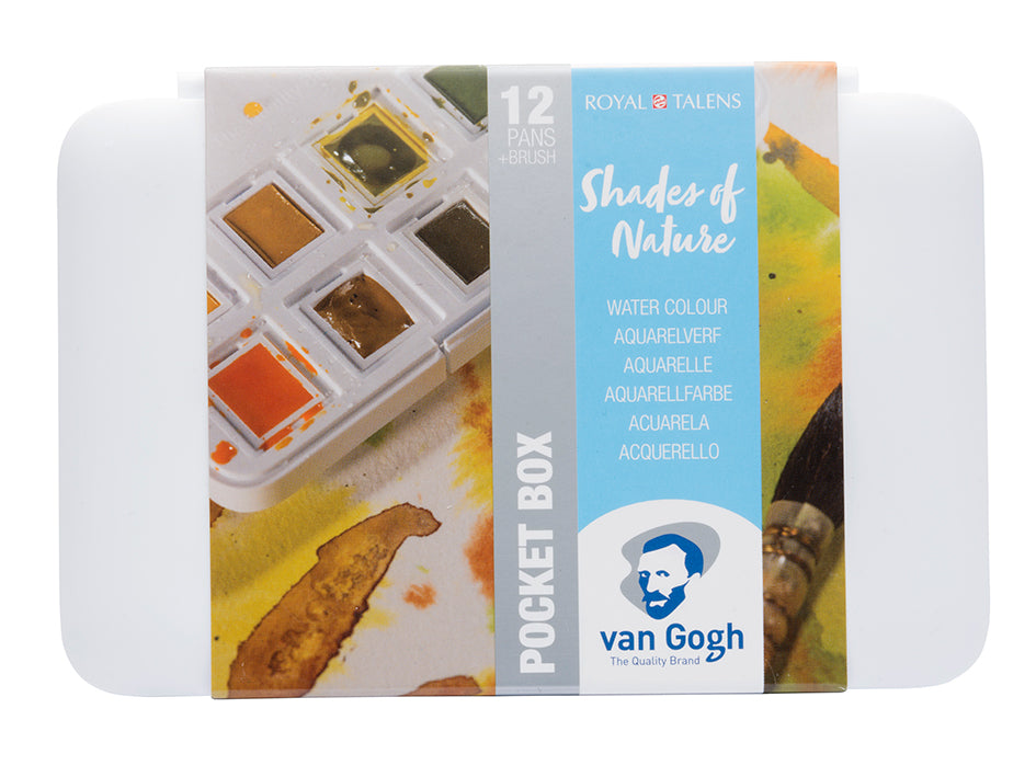 Van Gogh Akvarell – Pocketbox Shades of Nature