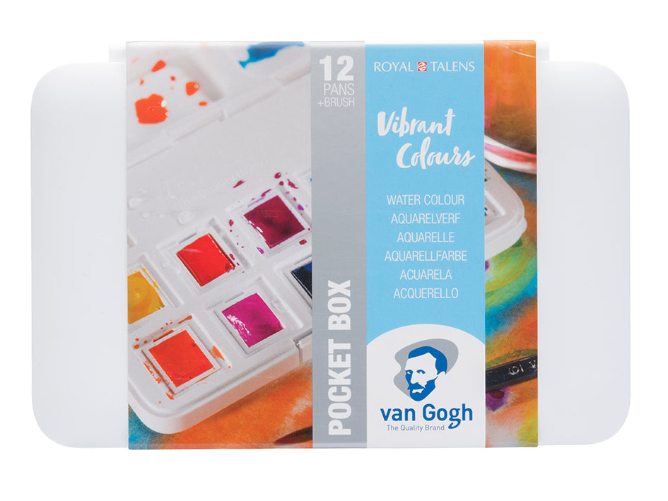 Van Gogh Akvarell – Pocketbox Vibrant colours