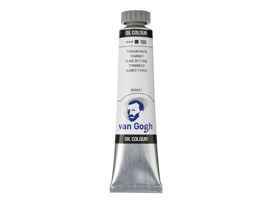 Van Gogh Olje 20ml – 105 Titianium white