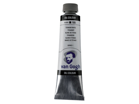Van Gogh Olje 40ml – 105 Titanium white